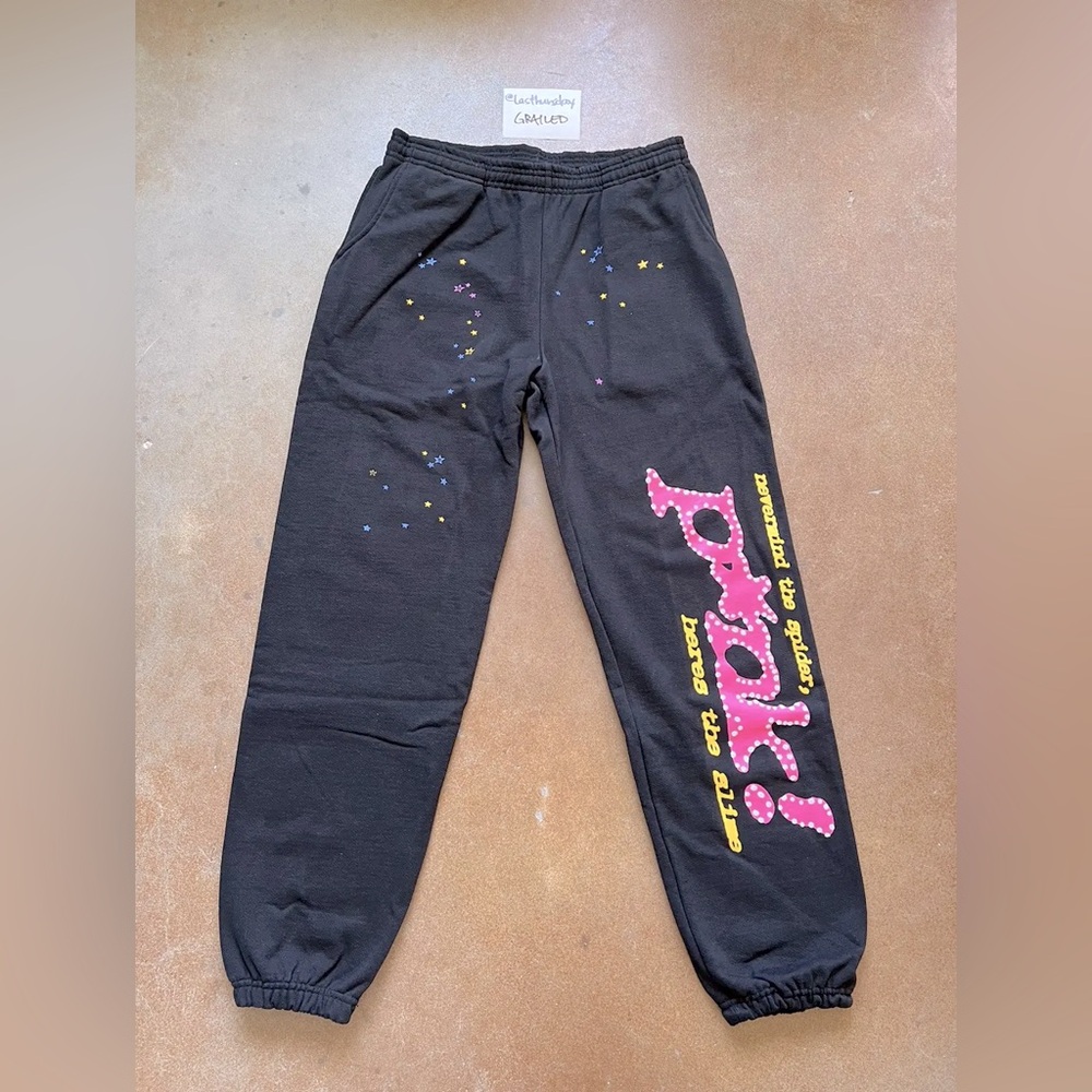 Sp5der pants small fit medium authentic quality new come in packaging